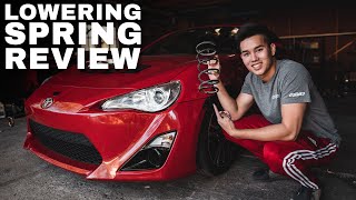 FRSBRZ Lowering Spring Review [upl. by Ned]