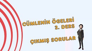 CÜMLENİN ÖGELERİ ÇIKMIŞ SORULAR 2024yks 2024tyt tyttürkçe tyttayfa 2024tayfa cümleninögeleri [upl. by Comfort529]