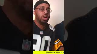 Steelers Fan Reaction To The Beanie Bishop Interception Steelers NFL Shorts [upl. by Dylana]