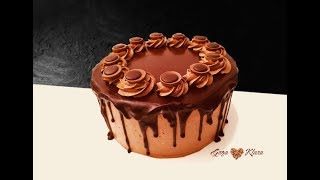 Toffifee Cake  Čokoladna Bomba ENGSUBS GrgaampKlara Recipes [upl. by Raamal]