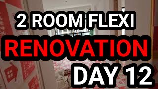 2 Room Flexi BTO Renovation Tour Day 12 in Tengah Estate [upl. by Hy176]