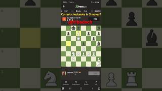 Correct checkmate in 3 moves right Bundesliga Schach Chesscom chess tv Ur7 1 November 2024 [upl. by Ethelyn483]