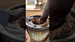 exciting oil extraction in village 😲 satisfying food indianfood india indian traditional [upl. by Eenaj]