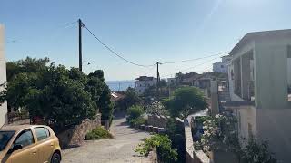 Wandering in Ikaria  Armenistis  1st July 2022  4K Video  Walking Tours [upl. by Auberbach]