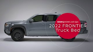 What is the 2022 Frontier truck bed size  Nissan USA [upl. by Eibba]