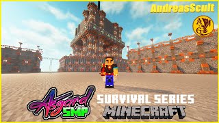 Minecraft Survival Finishing up a little of the Tower Complex  ASGARD SMP [upl. by Crelin]