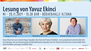 Yavuz Ekinci Lesung– Interkulturelle Denkfabrik Literatur und Theatertage Romanheldinnen [upl. by Einyaj]