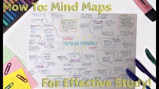 How to Make The PERFECT Mind Map and STUDY EFFECTIVELY  Eve [upl. by Tavi]