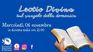 Lectio divina  06 novembre 2024 32 TO [upl. by Oz]