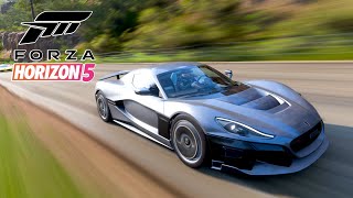 Rimac Concept Two 2019  Forza Horizon 5  Race Gameplay [upl. by Anaile]