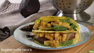 Recept Vegetarische tacos [upl. by Aksel]