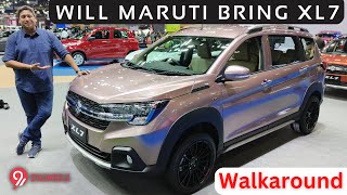 Waiting for Maruti XL7 to come to India Even we are Walkaround Review from Thailand [upl. by Nette]