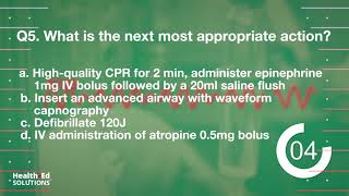 ACLS Megacode Scenario 3 Bradycardia to Ventricular Fibrillation to ROSC [upl. by Mishaan]