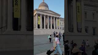 London episode 31 내셔널 갤러리National Gallery 트라팔가르광장Trafalgar Square travel [upl. by Eustatius]