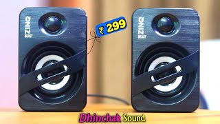 Only Rs 299 Zinq Beast Speaker Unboxing amp Review  BR Tech Films [upl. by Tiraj]