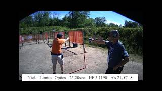 USPSA  SKSC  Stage 7  June 15 2024 [upl. by Ynottirb]