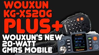 Wouxun KGXS20G PLUS GMRS Mobile Radio Review  Wouxuns Updated XS20G Radio [upl. by Nileve]