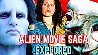 Entire Alien Movie Saga  Explored  BioMechanical Horror Of HR Giger That Changed Cinema [upl. by Raphael]