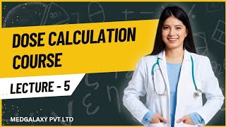 Pharmacology  Dose Calculation  How to Calculate Dose  Lecture 5 [upl. by Arrol641]