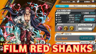 EXTREME FILM RED SHANKS GAMEPLAY I ONE PIECE BOUNTY RUSH [upl. by Kaltman]