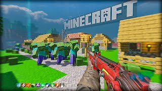 This ICONIC Minecraft Zombies Map Got EVEN BETTER Black Ops 3 [upl. by Heck217]