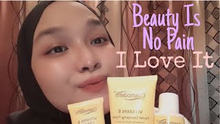 Skincare Routine  Beauty Tips  Urutan muka  cosmoderm [upl. by Airtened]