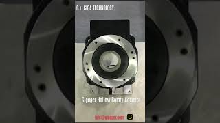 Gigager Hollow Rotary Actuator for Robot Arm Joint Rotating Platform Laser Marking machine [upl. by Noroj]