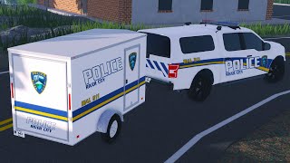 ERLC Police Week update 3  trailers duty belts amp PD customisation [upl. by Plank48]