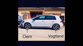 Vogtland Springs VW Golf GTI MK7 amp MK75 [upl. by Greenwald]