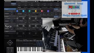 The Atmospheric wavestate  Korg wavestate mk2Korg m1 and Korg 01wfd  by Djusa [upl. by Salkcin]