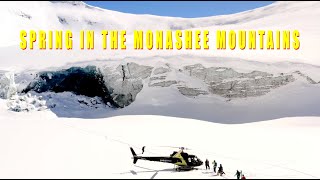 Springtime heliskiing In the Monashee Mountains Revelstoke BC [upl. by Lontson]