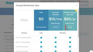 How to change your shipito membership plan [upl. by Enitselec902]