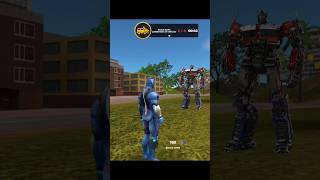 Rope Hero Game Optimus Prime Truck New Update shorts [upl. by Malinin297]