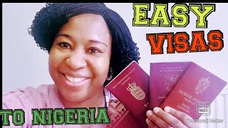 Nigerian visa Business TWP STR and Diplomatic visas to Nigeria and their requirements [upl. by Assertal]