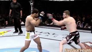 Nate Marquardt vs Rousimar Palhares Highlights Stunning TKO ufc mma natemarquardt tko [upl. by Mlawsky]