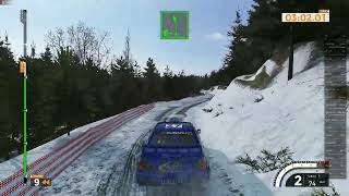 Sebastien Loeb Rally EVO  2023 10 03 23 36  Monte Carlo  2005 Subaru WRC [upl. by Gambell]