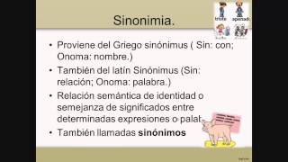 Antonimia y sinonimia [upl. by Niarda]