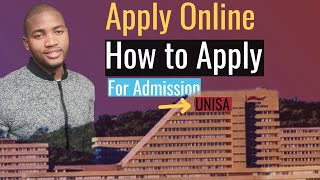 How to apply for admission at UNISA [upl. by Hallimaj278]