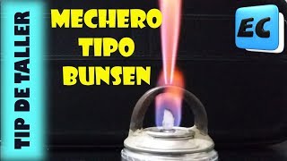 MECHERO CASERO EN MENOS DE 5 MINUTOS Paso a Paso BURNER LAMP Video 104 [upl. by Enilatan]