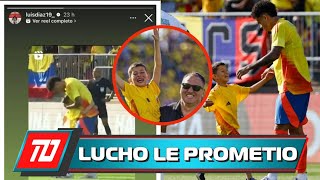 ¡ESTO LE PROMETIO NIÑO QUE ABRAZO A LUCHO CUENTA QUE LUIS DIAZ LE DIJO ESTO Y LE CUMPLIÓ [upl. by Nwahc]