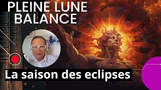 Pleine lune balance Eclipse Lunaire 25 Mars 2024 [upl. by Bocaj]