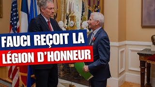 ANTHONY FAUCI DEVIENT OFFICIER DE LA LÉGION D’HONNEUR Charbofficiel2 [upl. by Seely]