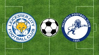 Leicester City vs Millwall  EFL Championship 2324  Football Simulation PES 21 [upl. by Alexandro616]