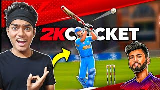 2K CRICKET Game On Mobile🔥 [upl. by Vida27]