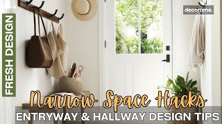 Narrow Space Hacks Innovative Entryway amp Hallway Design Tips for Small Areas [upl. by Celinda249]