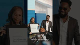 Shorts The unveiling of Patoranking as First UNDP Regional Goodwill Ambassador Africa [upl. by Leopold]