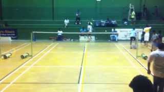 Rahula College Badminton Dami [upl. by Eillime]