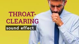 throat clearing sound effectfree sound effects [upl. by Oinotla]