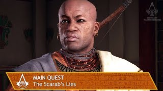 Assassins Creed Origins  Main Quest  The Scarabs Lies [upl. by Staten693]