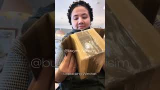 Wechatdan nima kelibdi xitoy wechat shorts fashion unpacking dior chanel parfum [upl. by Schapira]